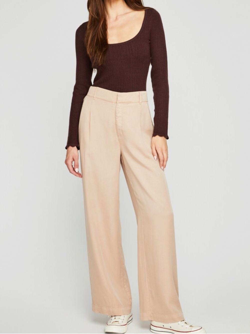 Gentle Fawn Sabine Pants in Tan | Small - Picture 1 of 5